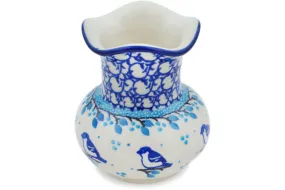 4" Vase - Winter Circle