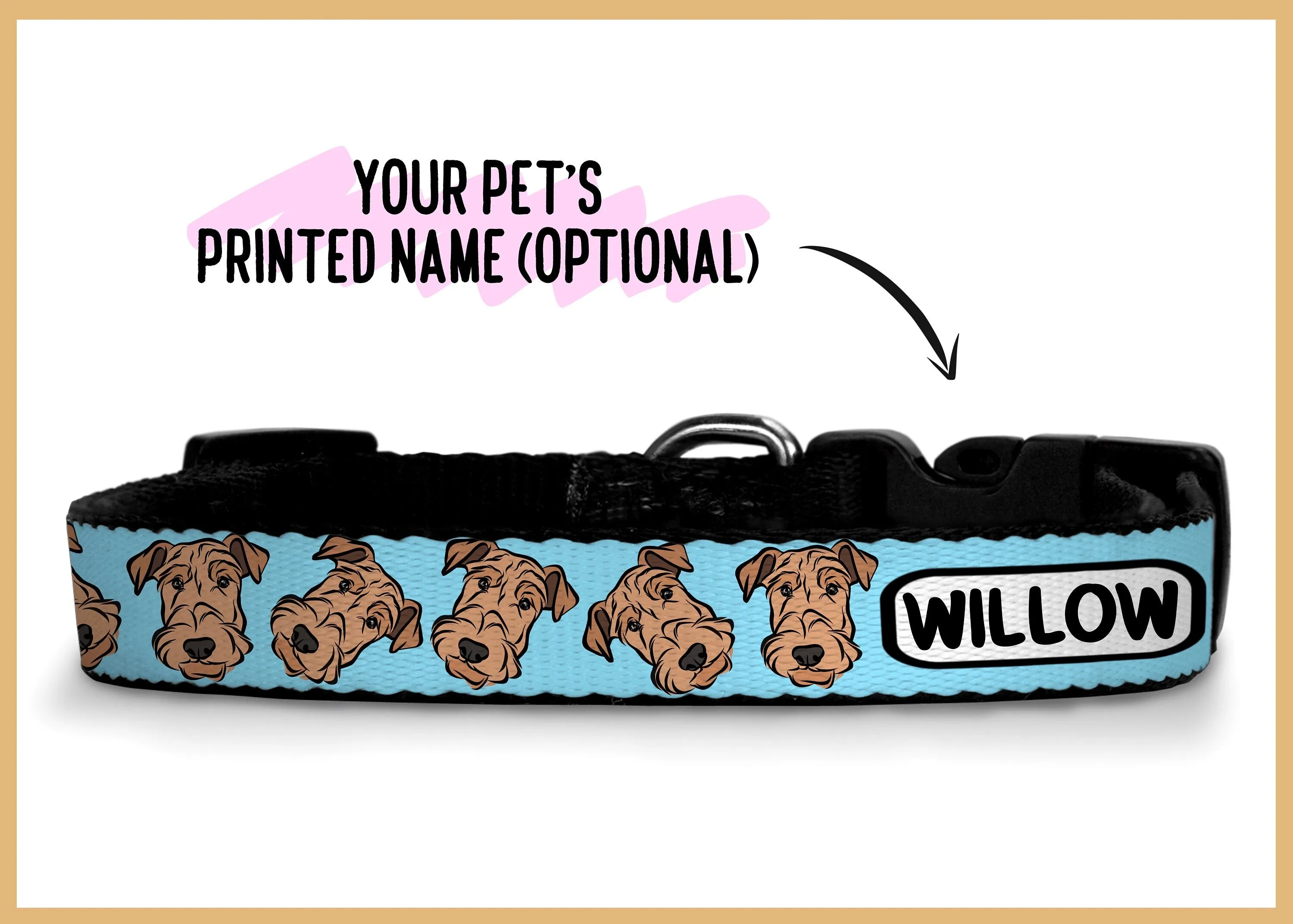 Airedale Terrier Dog Collar