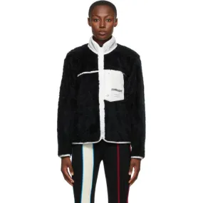Ambush Black Fleece Zip-Up Jacket
