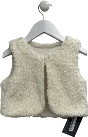 Angel & Rocket Cream Cici Faux Fur Gilet 3 Years