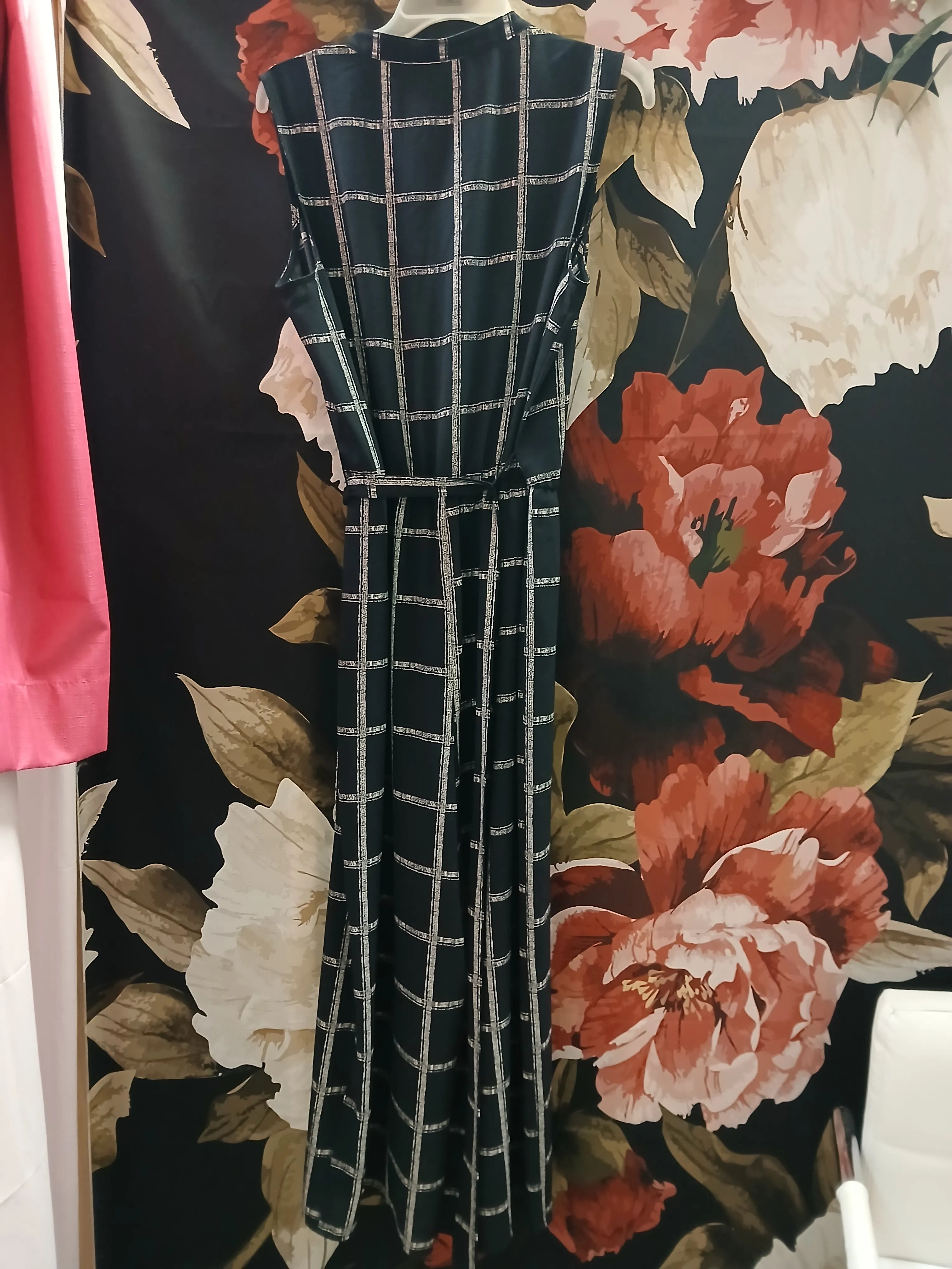 APT. 9 BLACK AND WHITE JUMPSUIT Size L #99