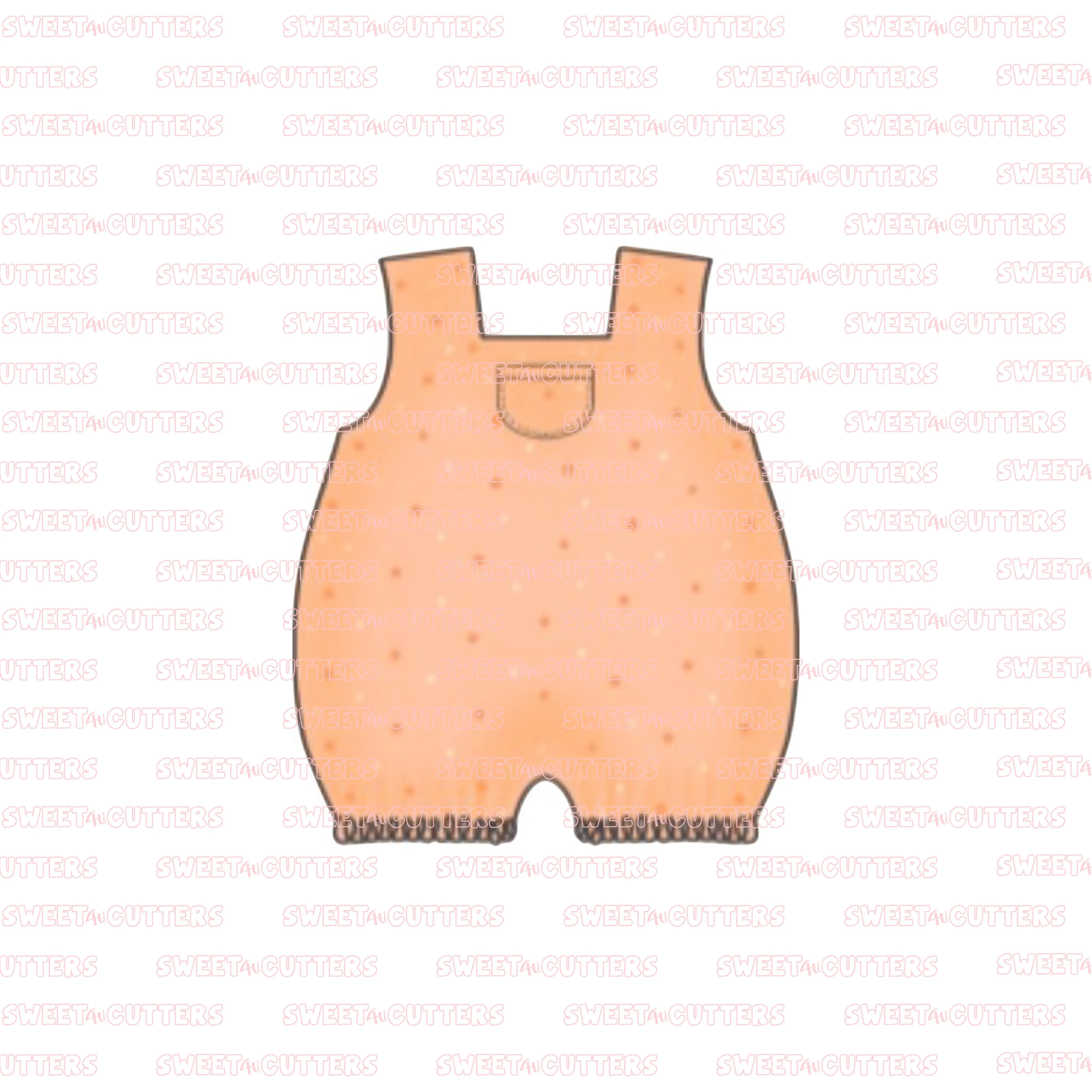 Baby Overall Cookie Cutter