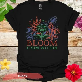 Bloom From Within Floral Graphic T-Shirt