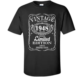Born in 1948 Tshirt 69th Birthday 69 Years Gift