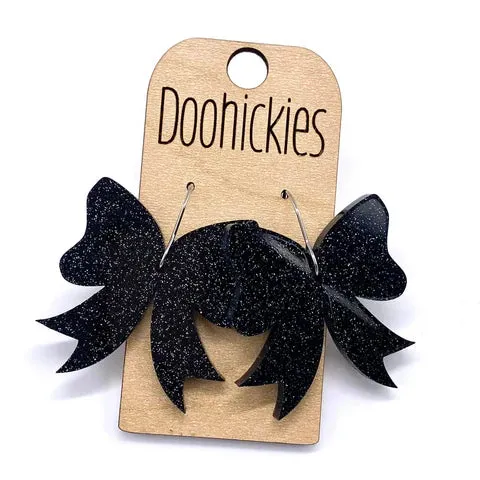 Bow Acrylic Earrings