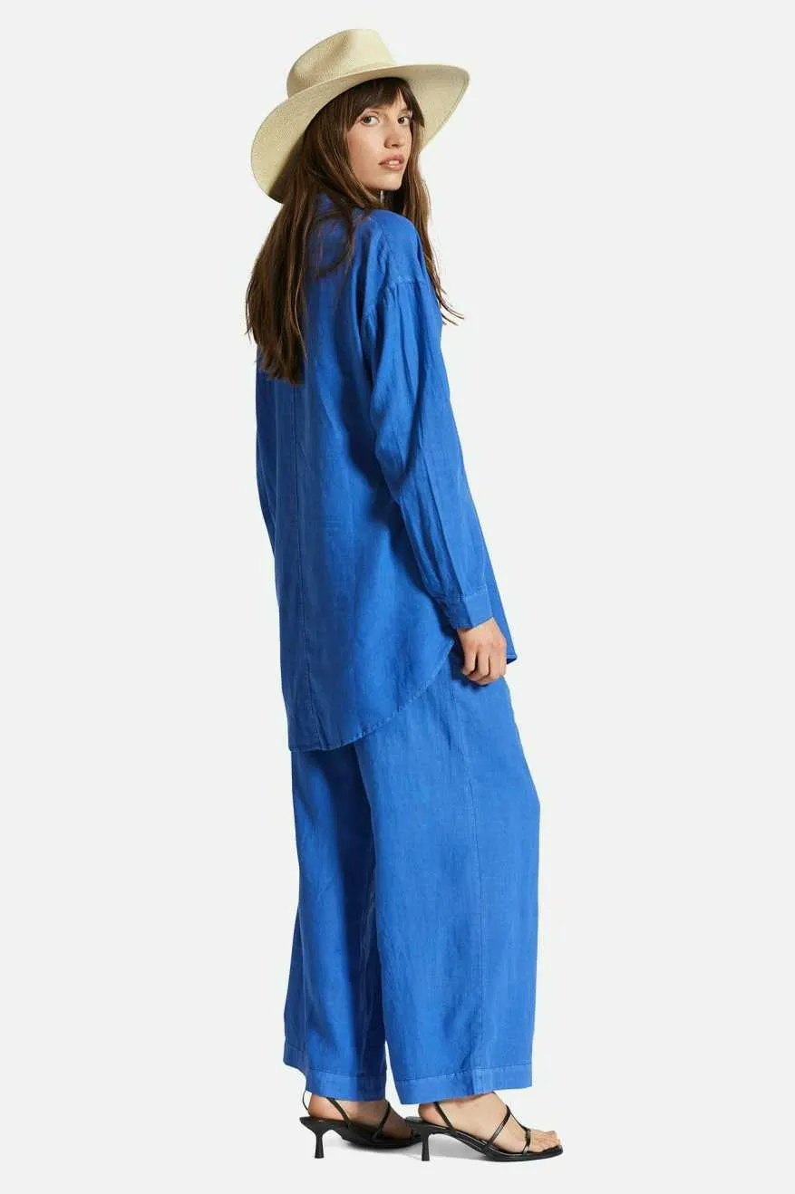 Brixton Vintage Linen Wide Leg Pant