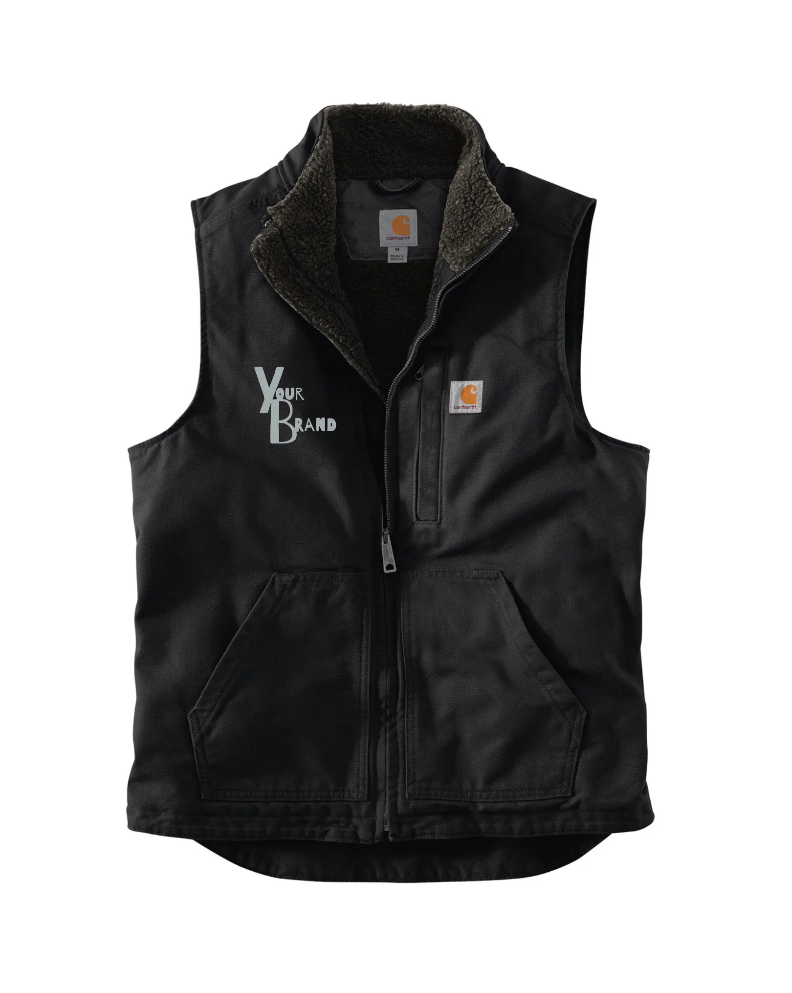 Carhartt® Sherpa-Lined Mock Neck Vest
