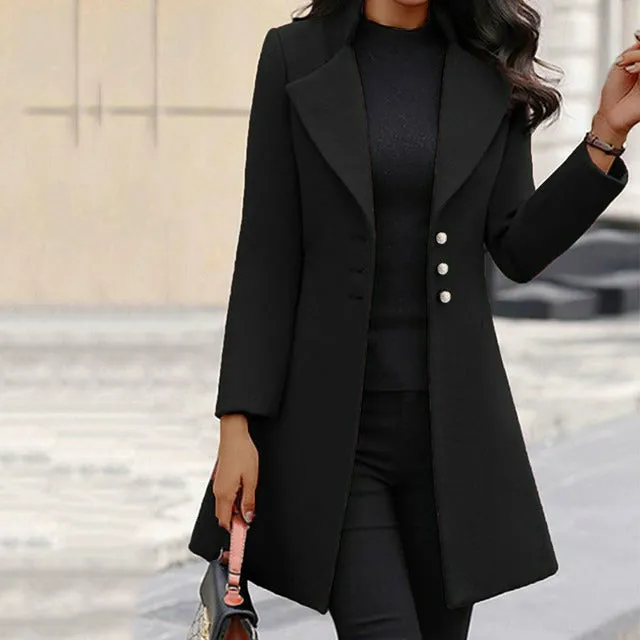Casual Woolen Coat