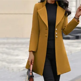 Casual Woolen Coat