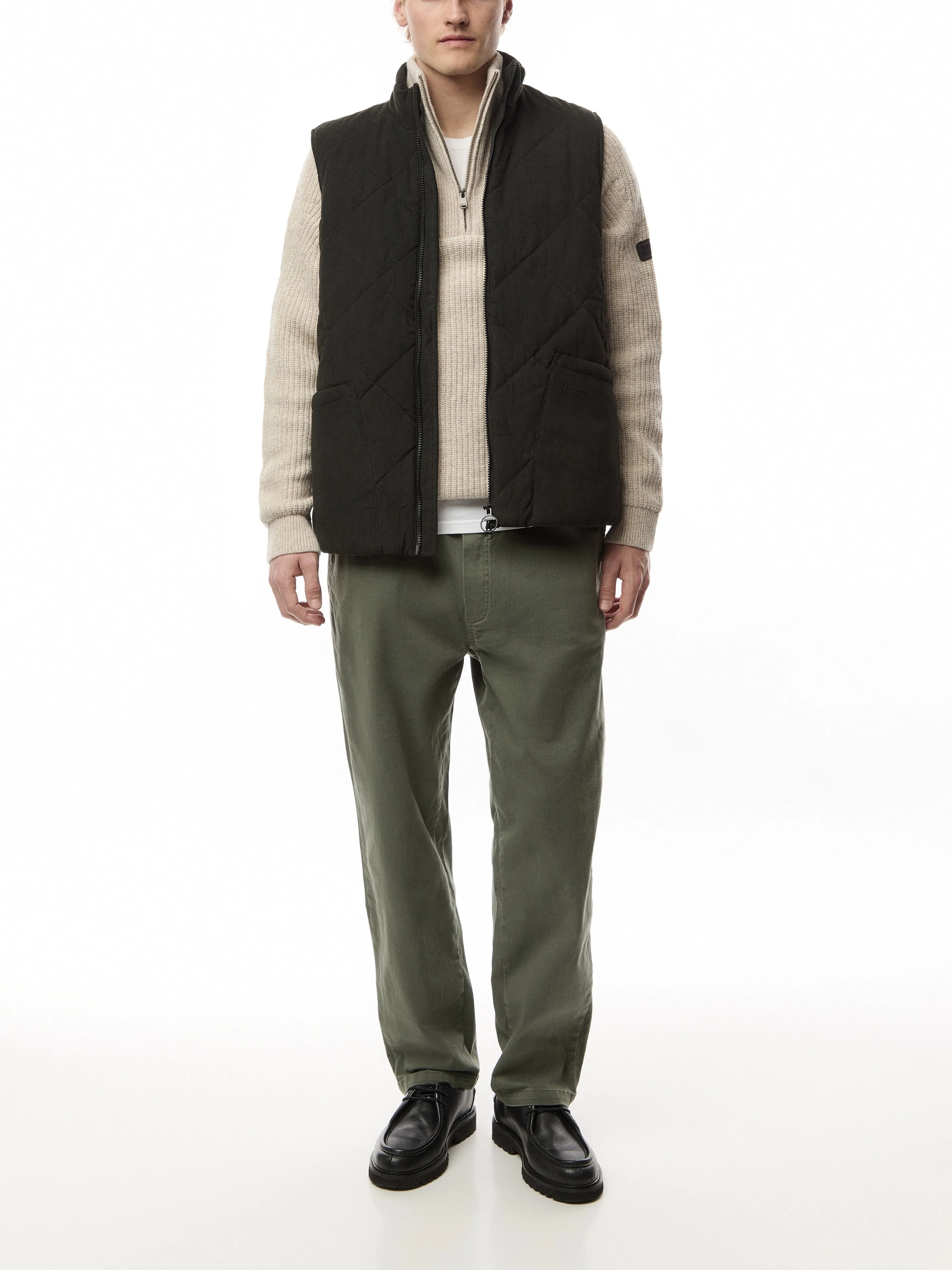 Cord Liddesdale Quilted Gilet