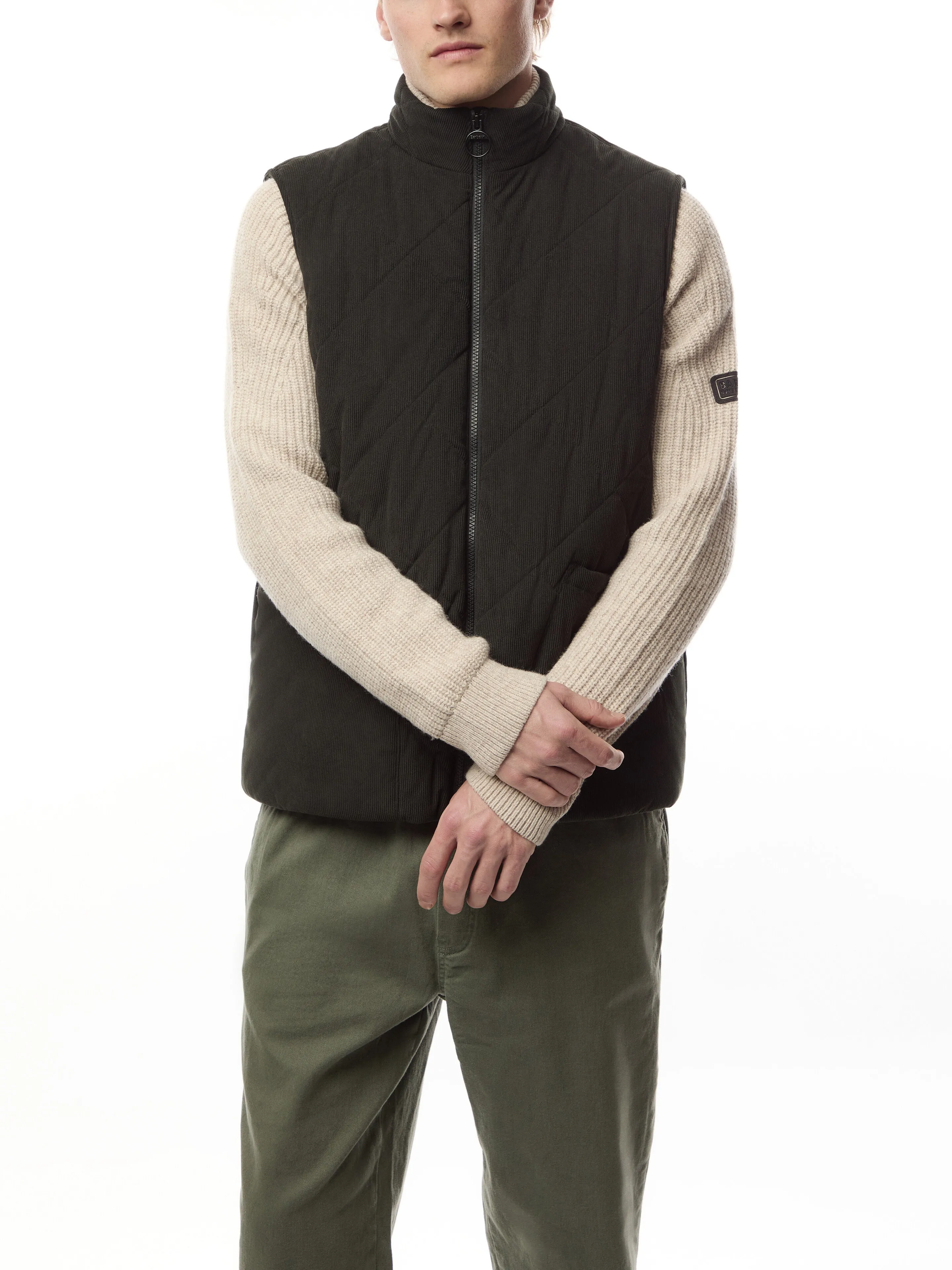 Cord Liddesdale Quilted Gilet