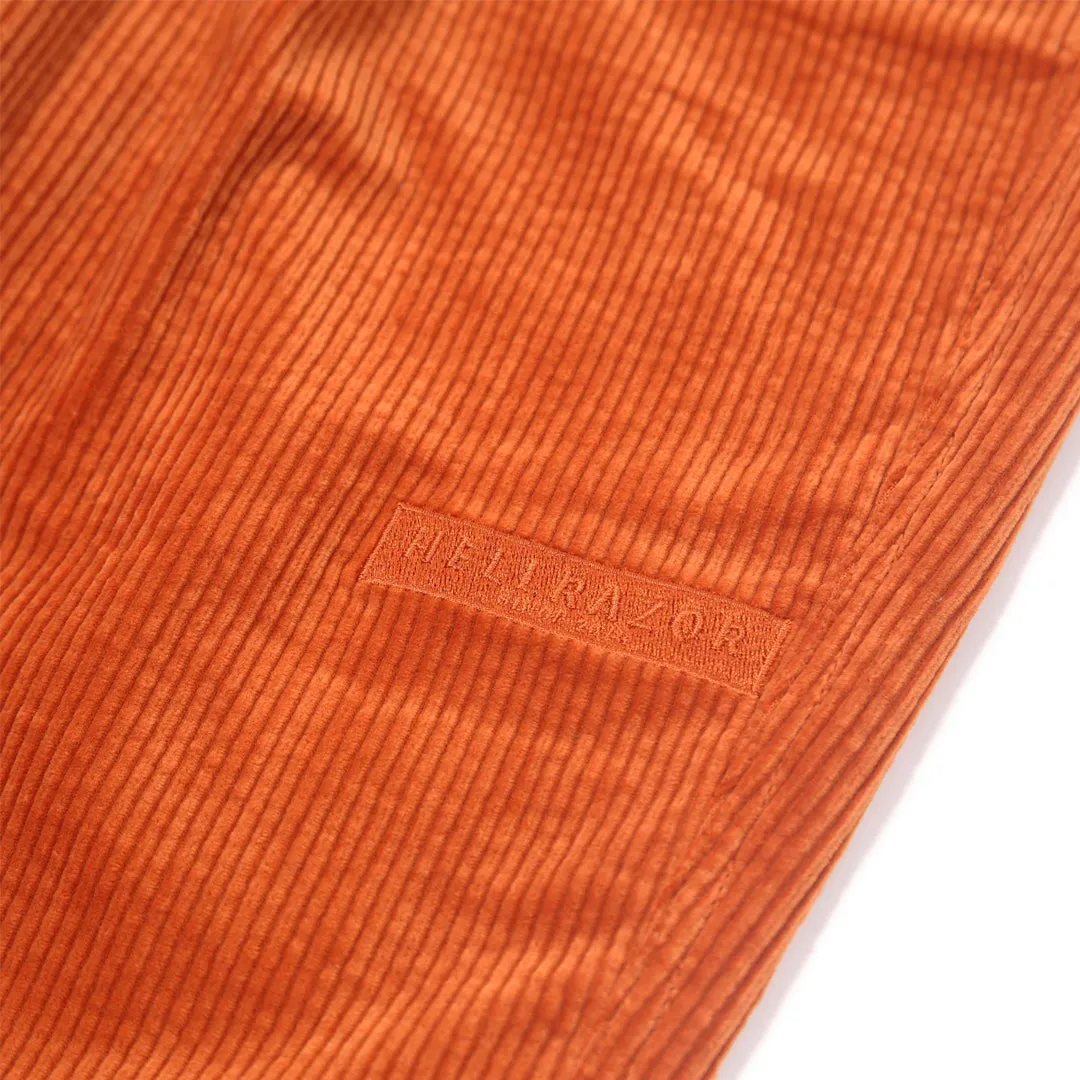Corduroy Pants - Rust Orange