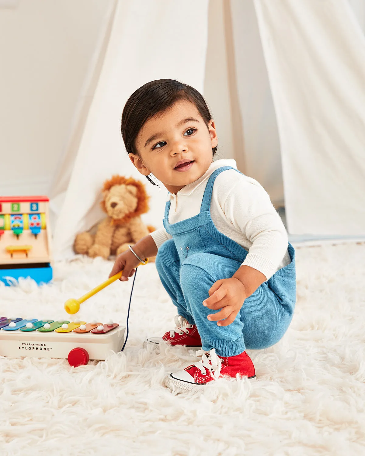 Cotton Archer Overall Onesie