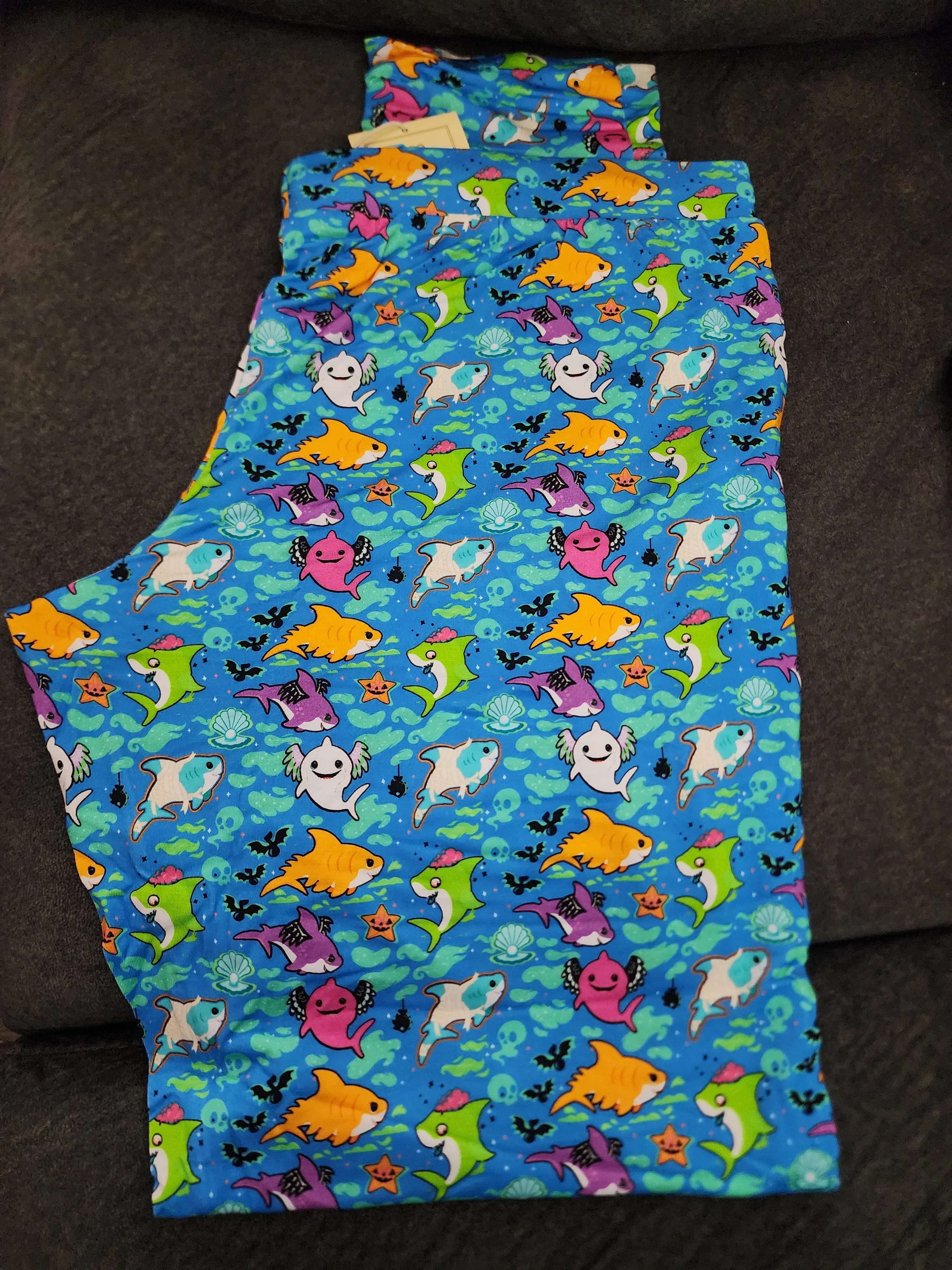 *CP Spooky Sharks Jogger Leggings