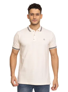 Creamy Tipped Polo