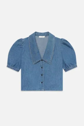 Denim Sailor Blouse