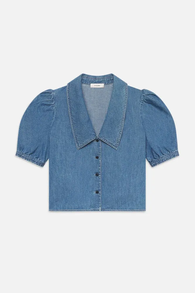Denim Sailor Blouse
