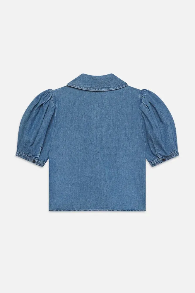 Denim Sailor Blouse