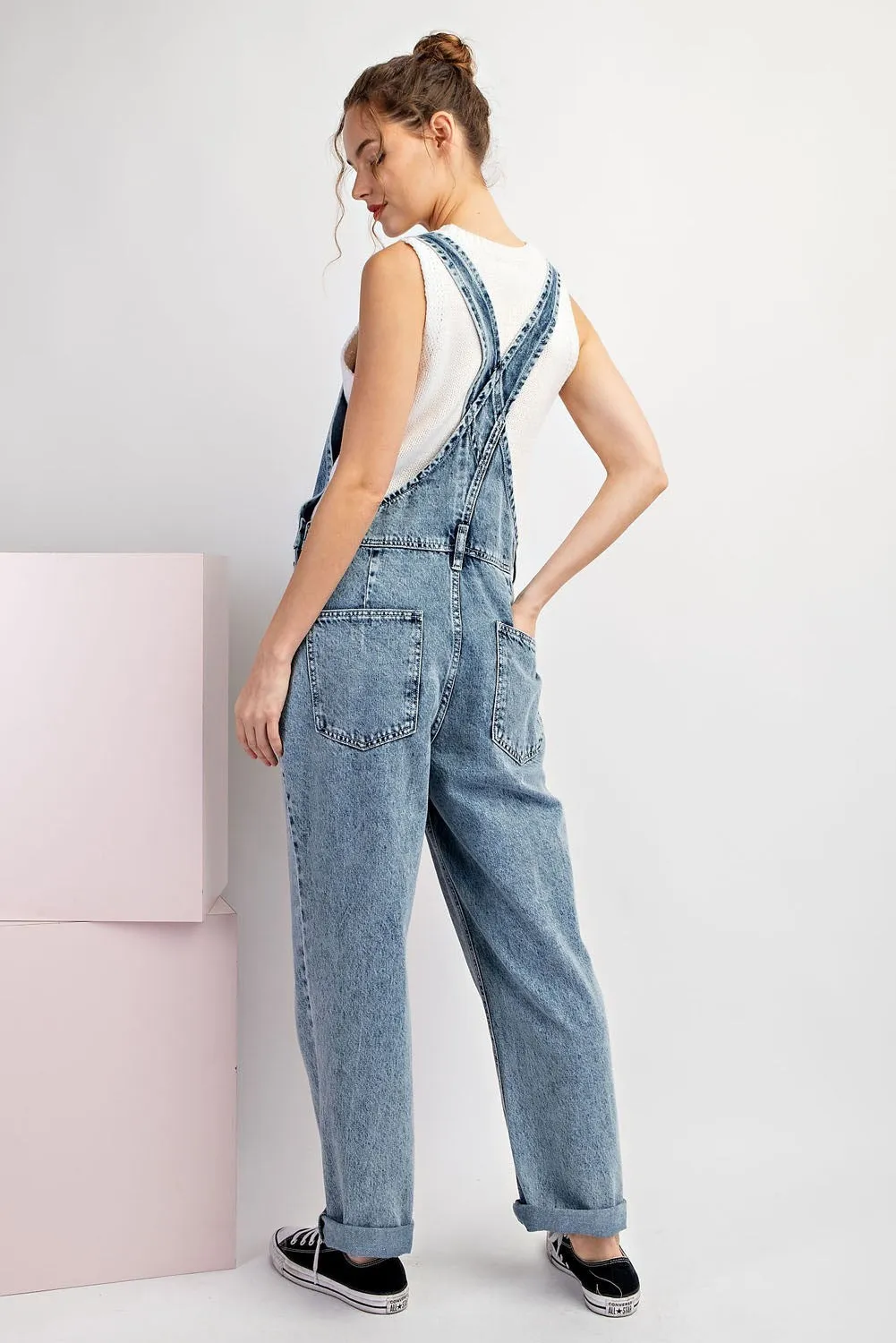 Denim Washed  Overall