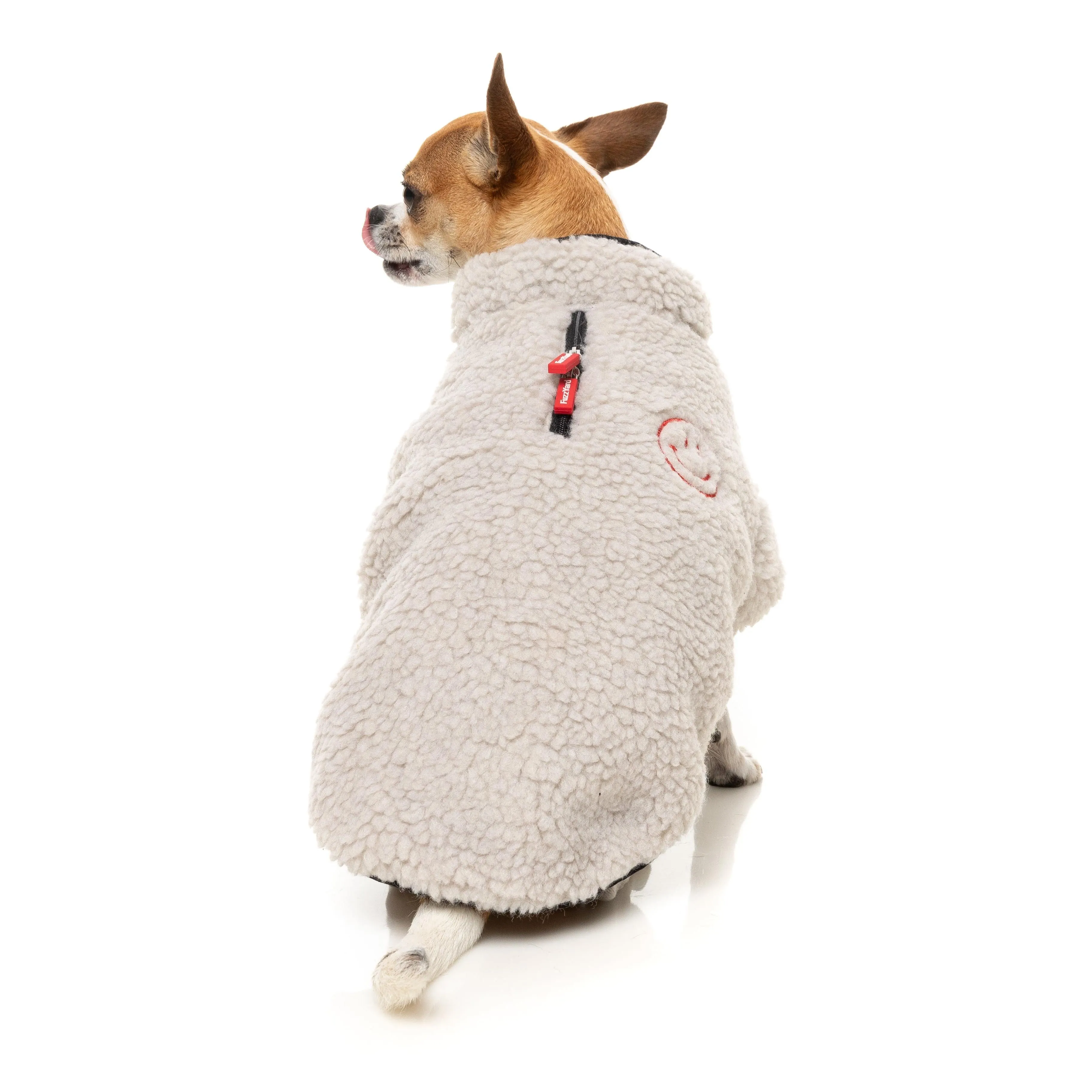 FuzzYard Dog Apparel Jacket Basecamp Stone Size 5