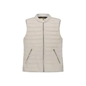 Gilet Donna Bianco leggero trapuntato