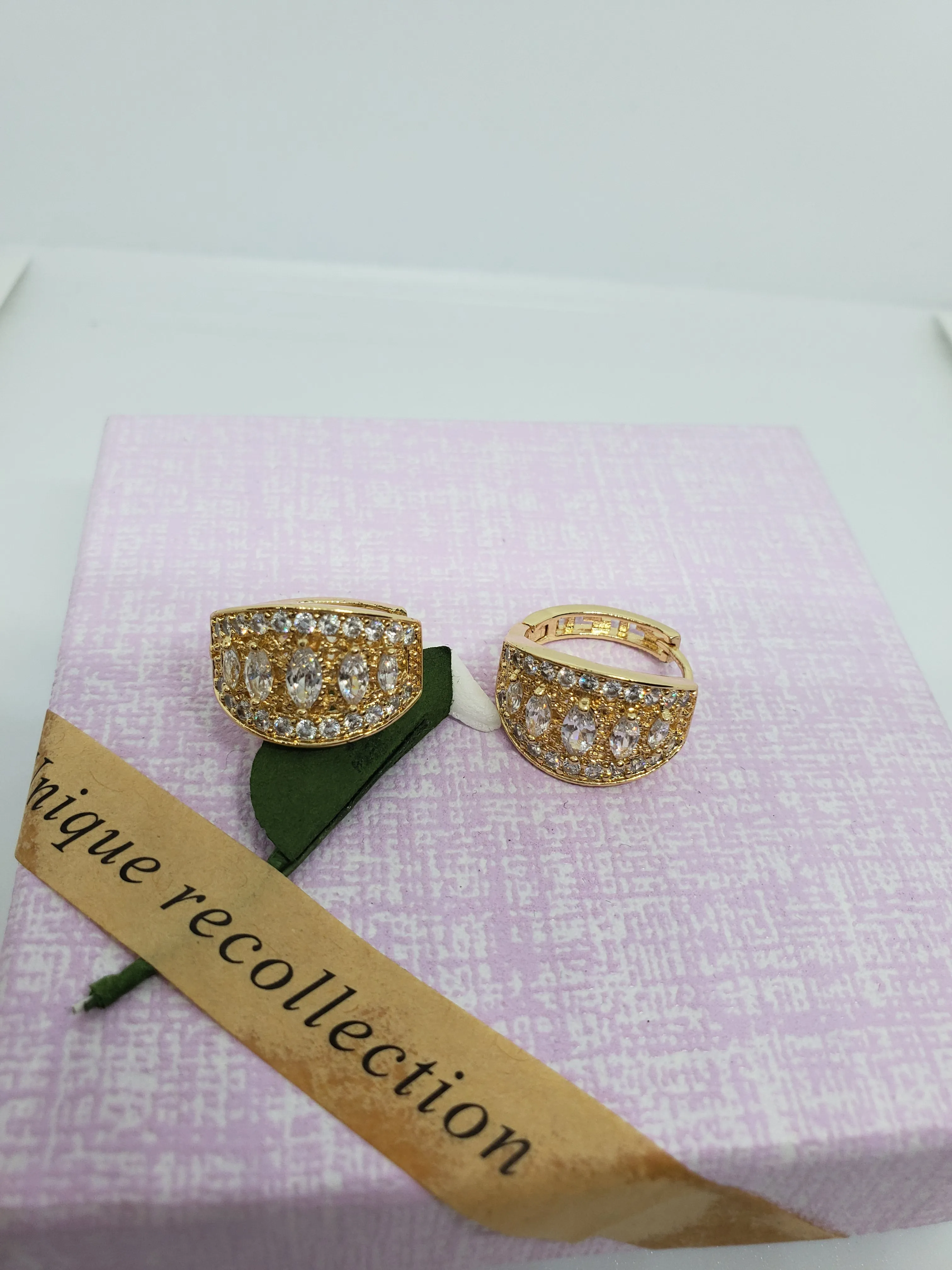 Gold Plated Daily use hoop earrings
