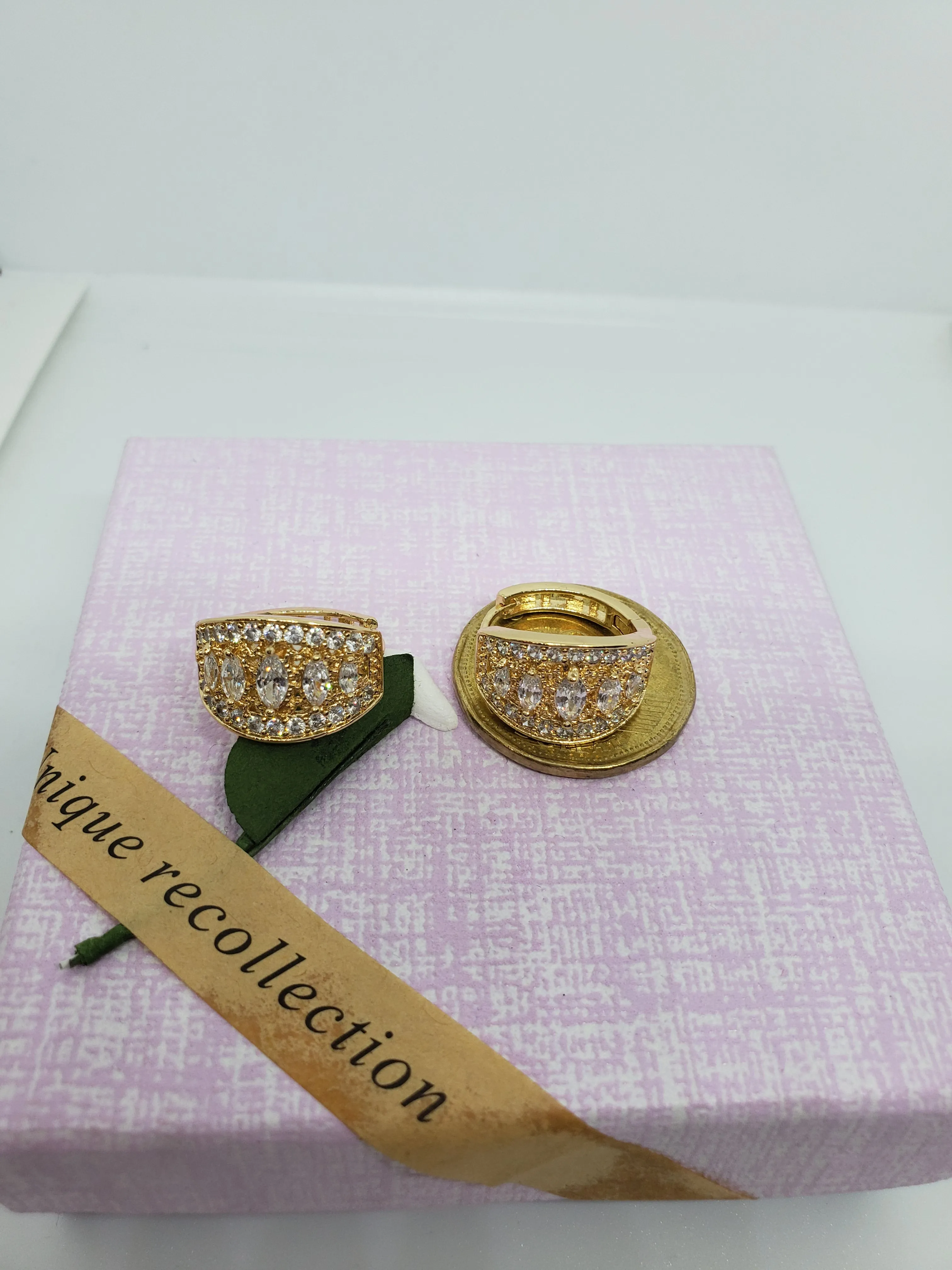 Gold Plated Daily use hoop earrings