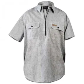 Hickory Shirt Co. Short Sleeve 1/2 Zip Shirt