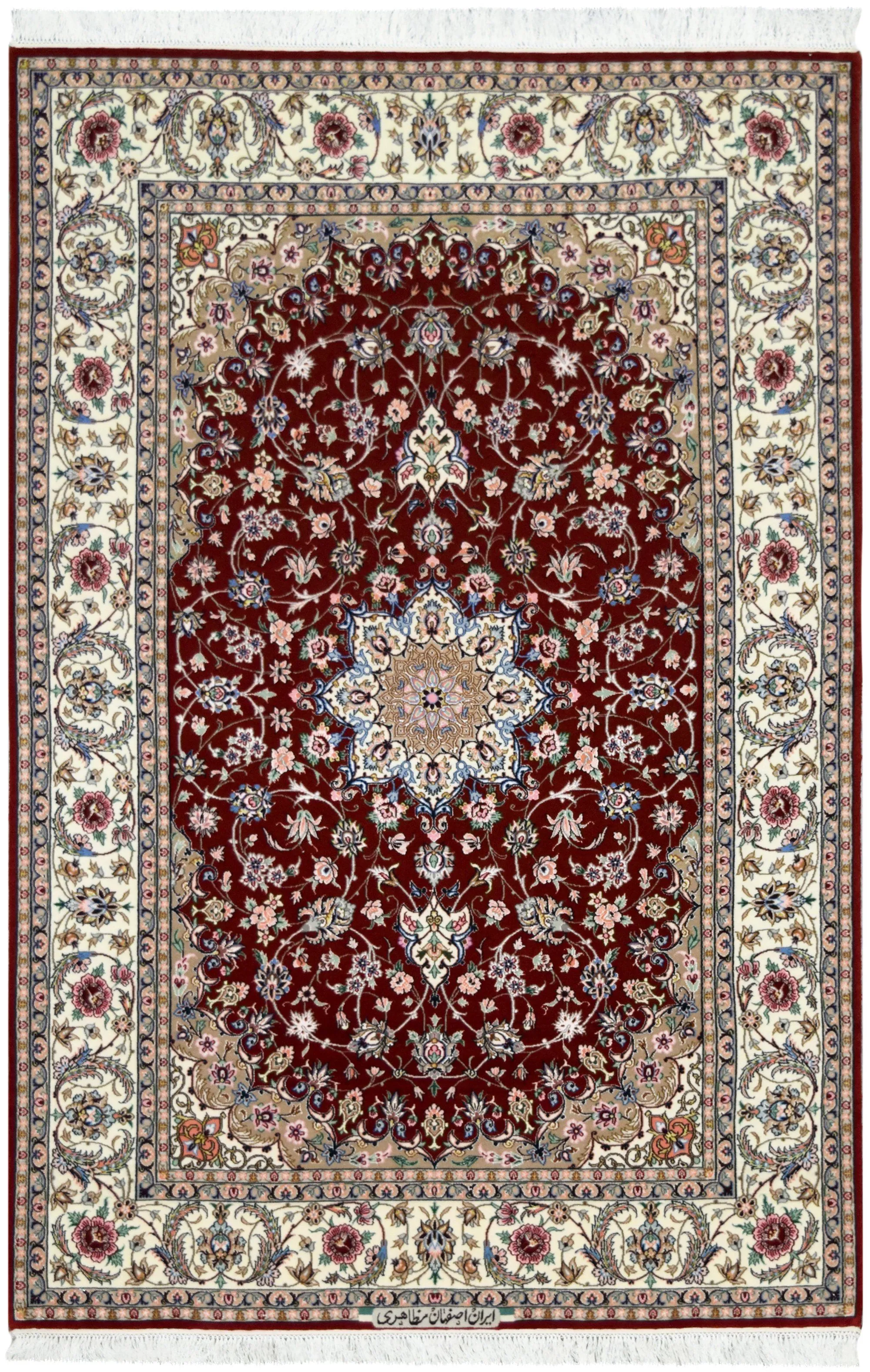 Isfahan Red Overall Rug