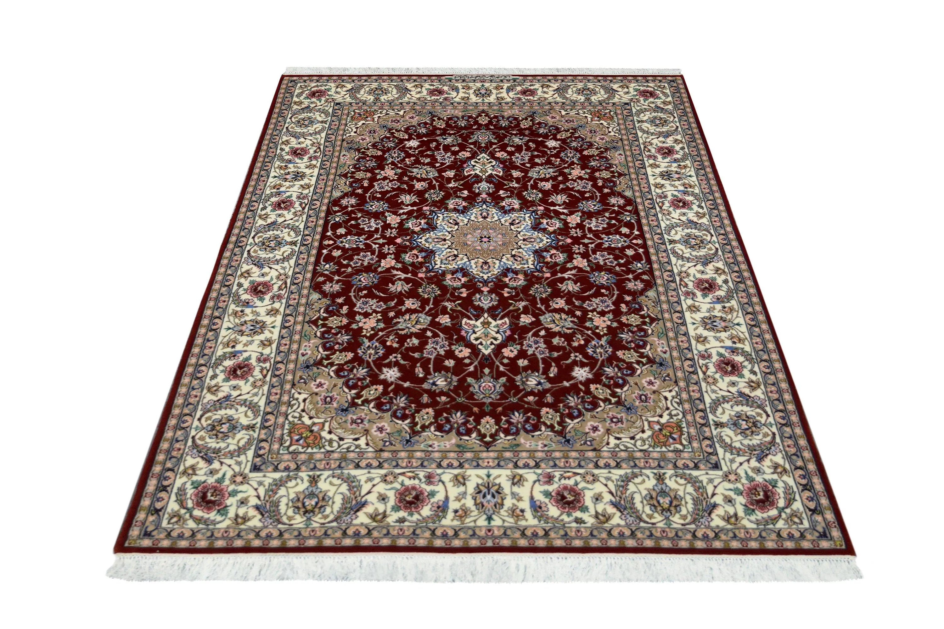 Isfahan Red Overall Rug