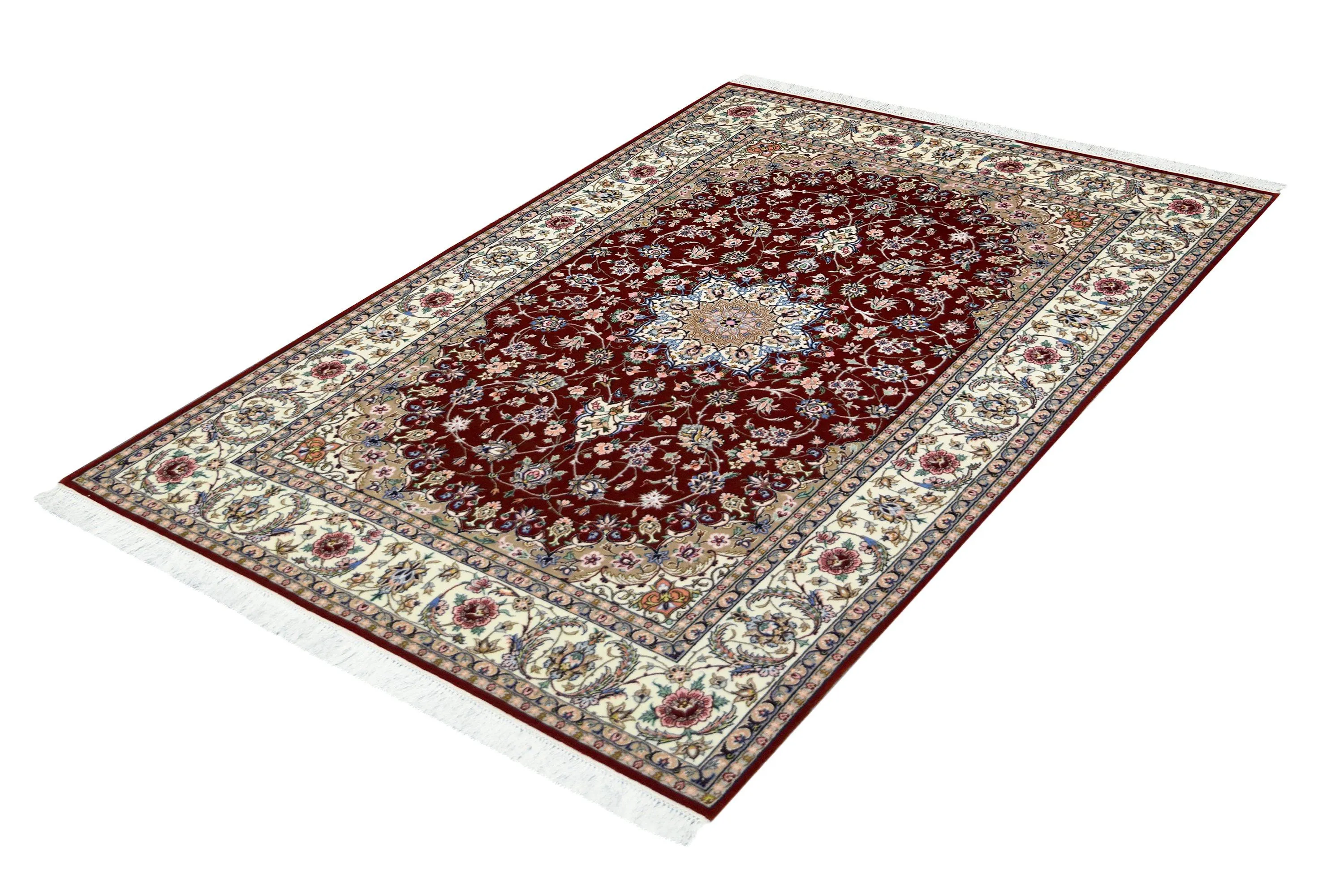 Isfahan Red Overall Rug