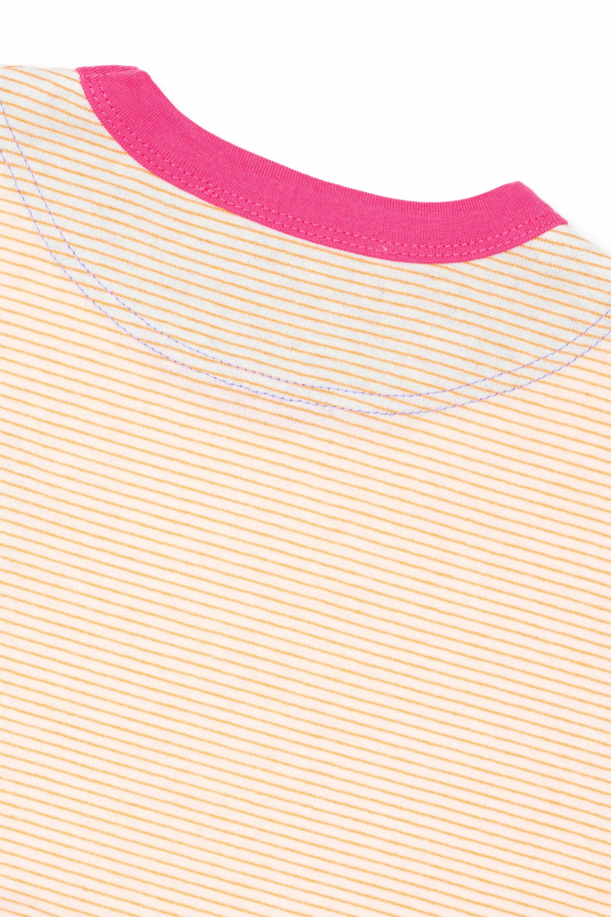 Kids Striped Gathered Dress