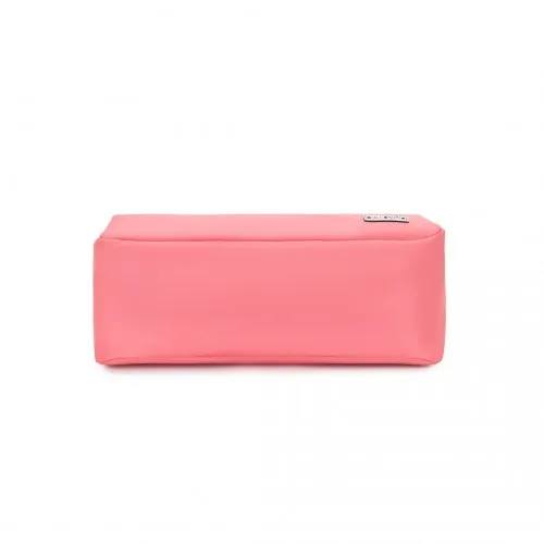 Miss Lulu Vintage Chic Pink Crossbody Bag - Lightweight & Water-Resistant - Ideal for Daily Use