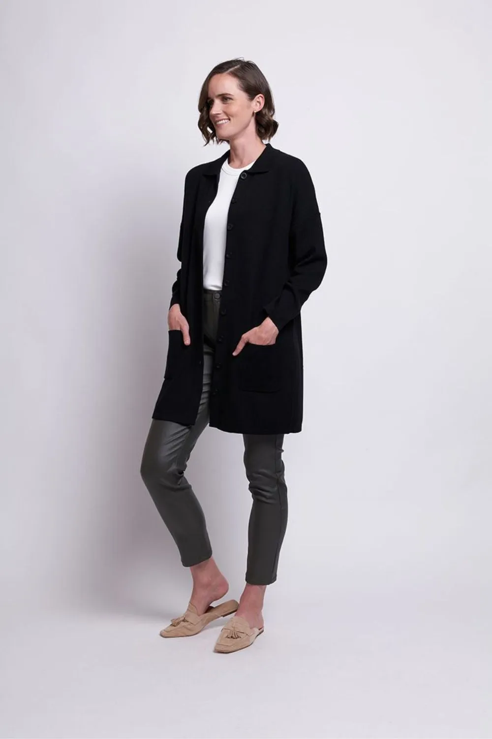 Monacco Coat | Black