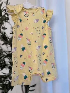 Mothercare Baby Girl Icecream Overall