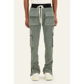 Mouty Green Corduroy Cargo Pants