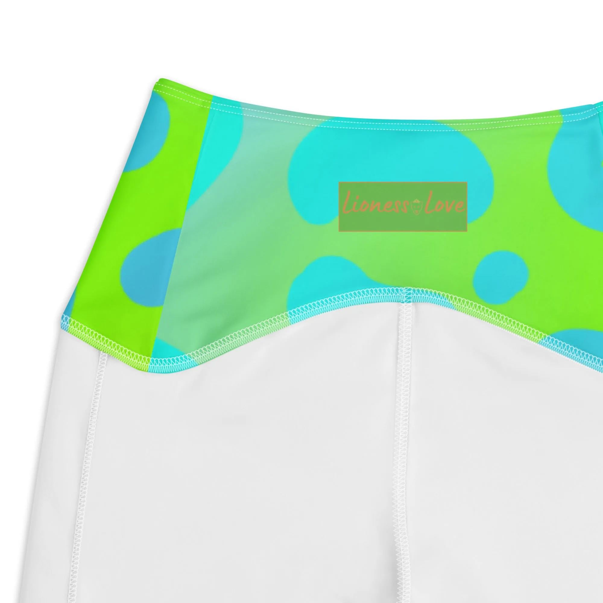 Neon Animal Print Leggings with Pockets, lioness-love