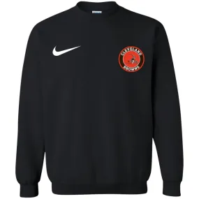 Nike Cleverlan Browns Nfl Football Unisex Crewneck Pullover Sweatshirt