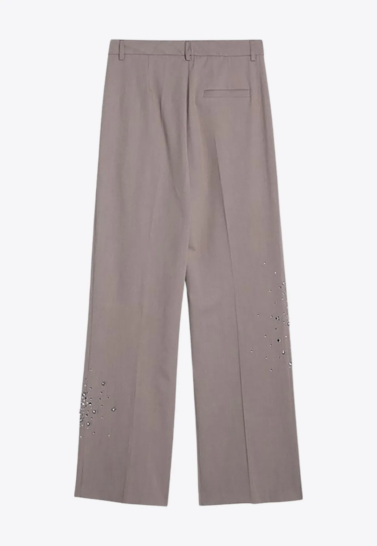 Palazzo Crystal Embellished Pants