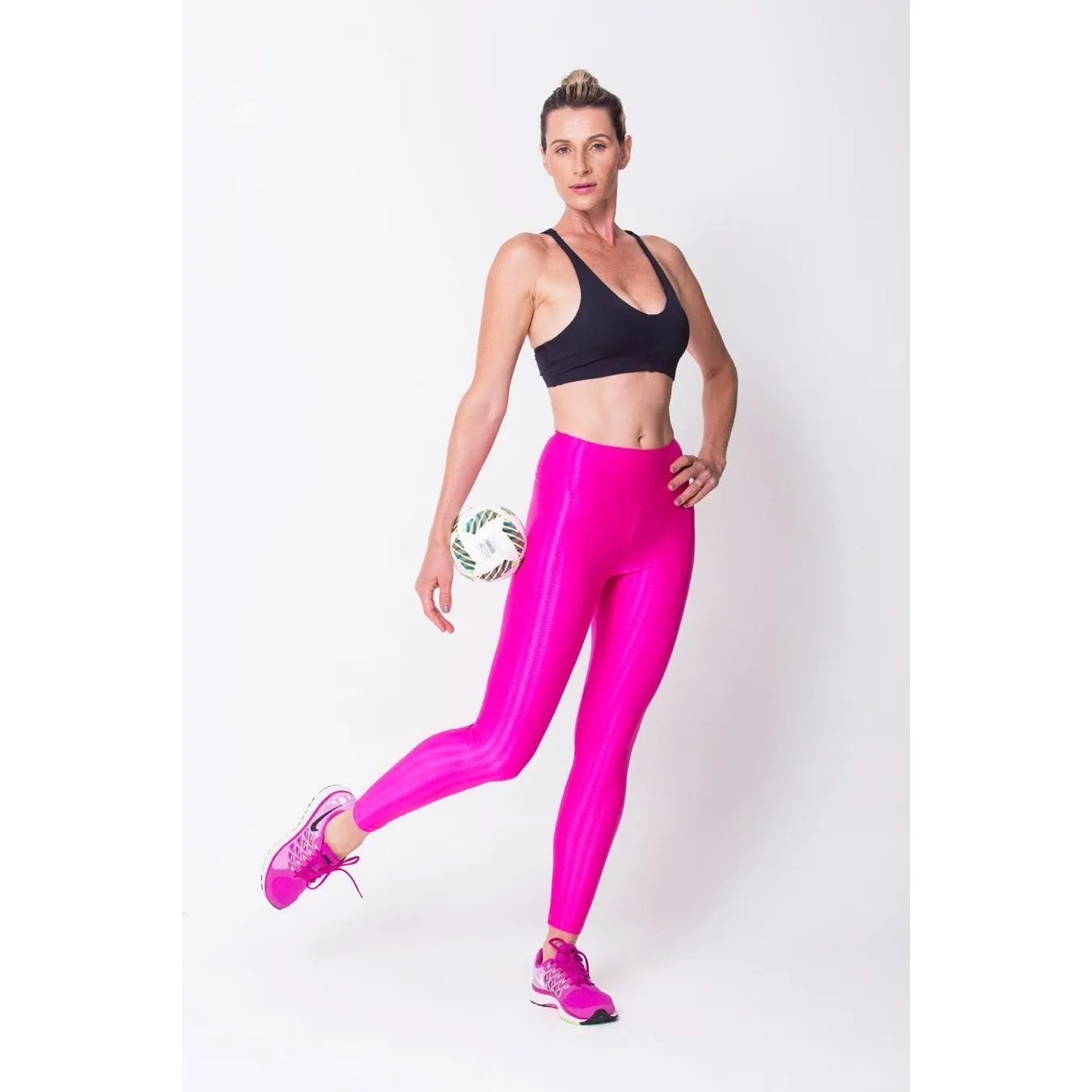 Pink	3D Disco Leggings