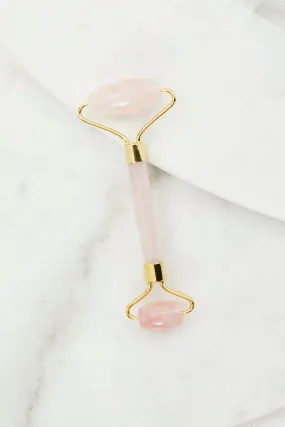 Pink Rose Quartz Facial Massager