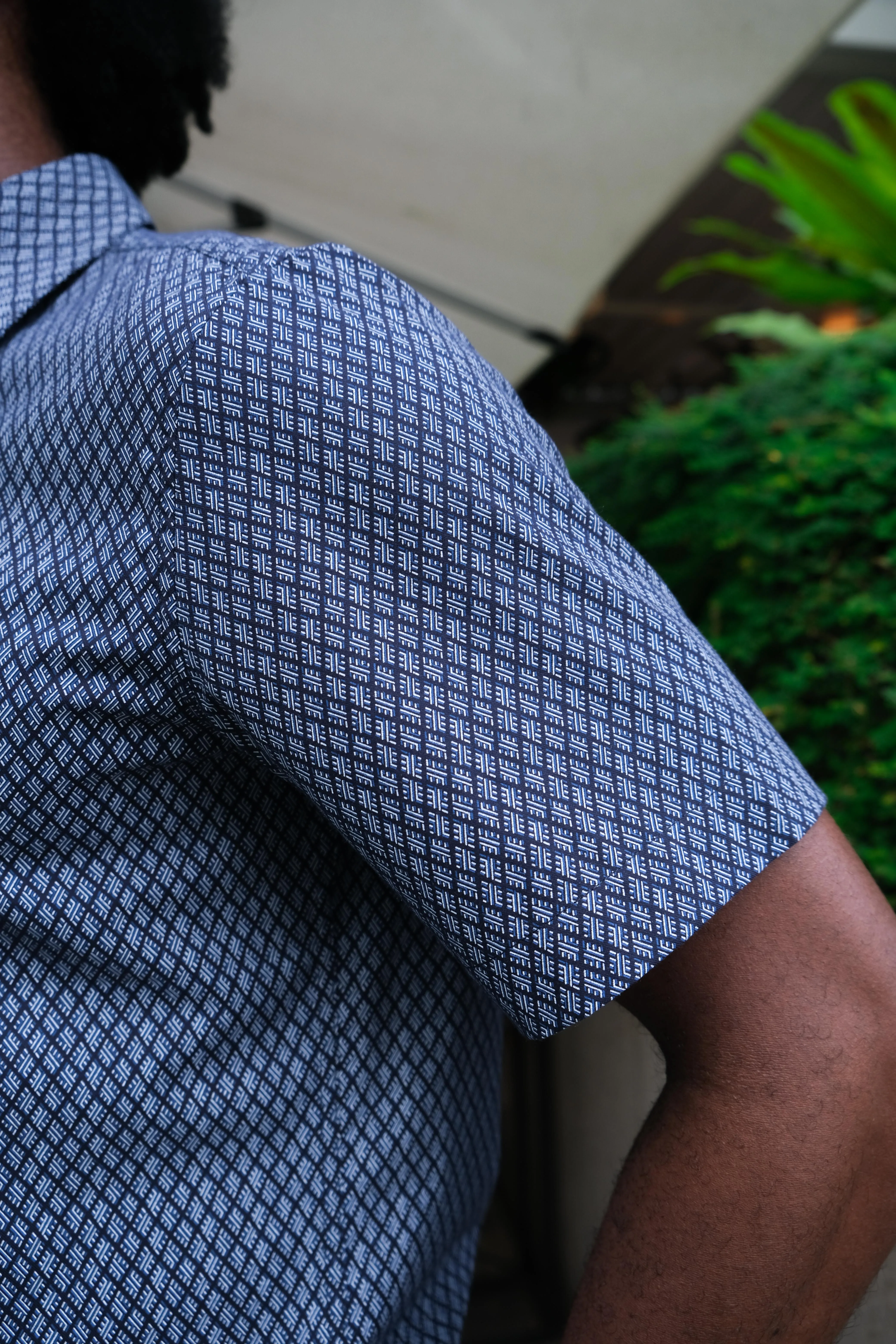 Port Gore Print Short Sleeve Shirt