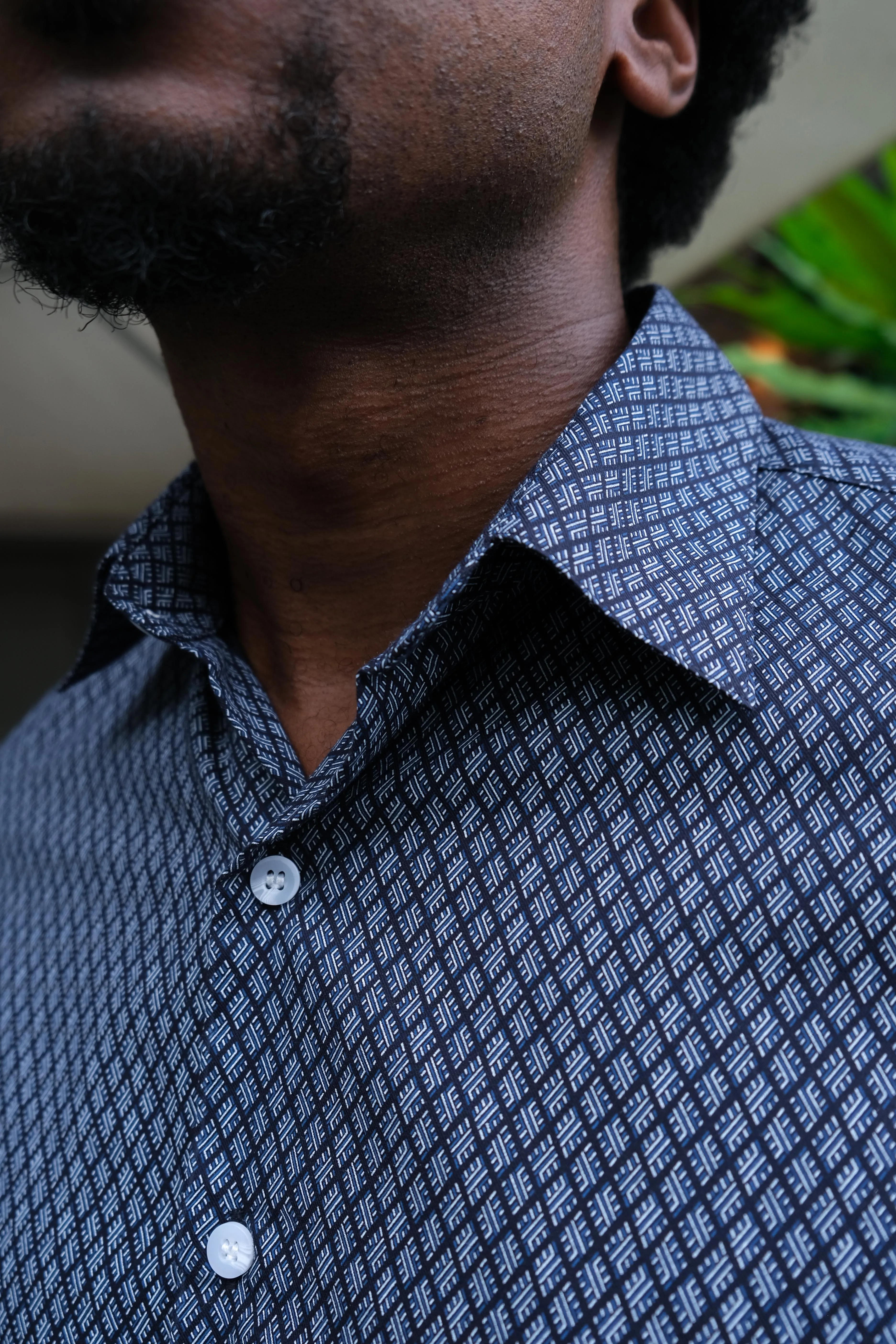 Port Gore Print Short Sleeve Shirt