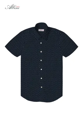 Port Gore Print Short Sleeve Shirt