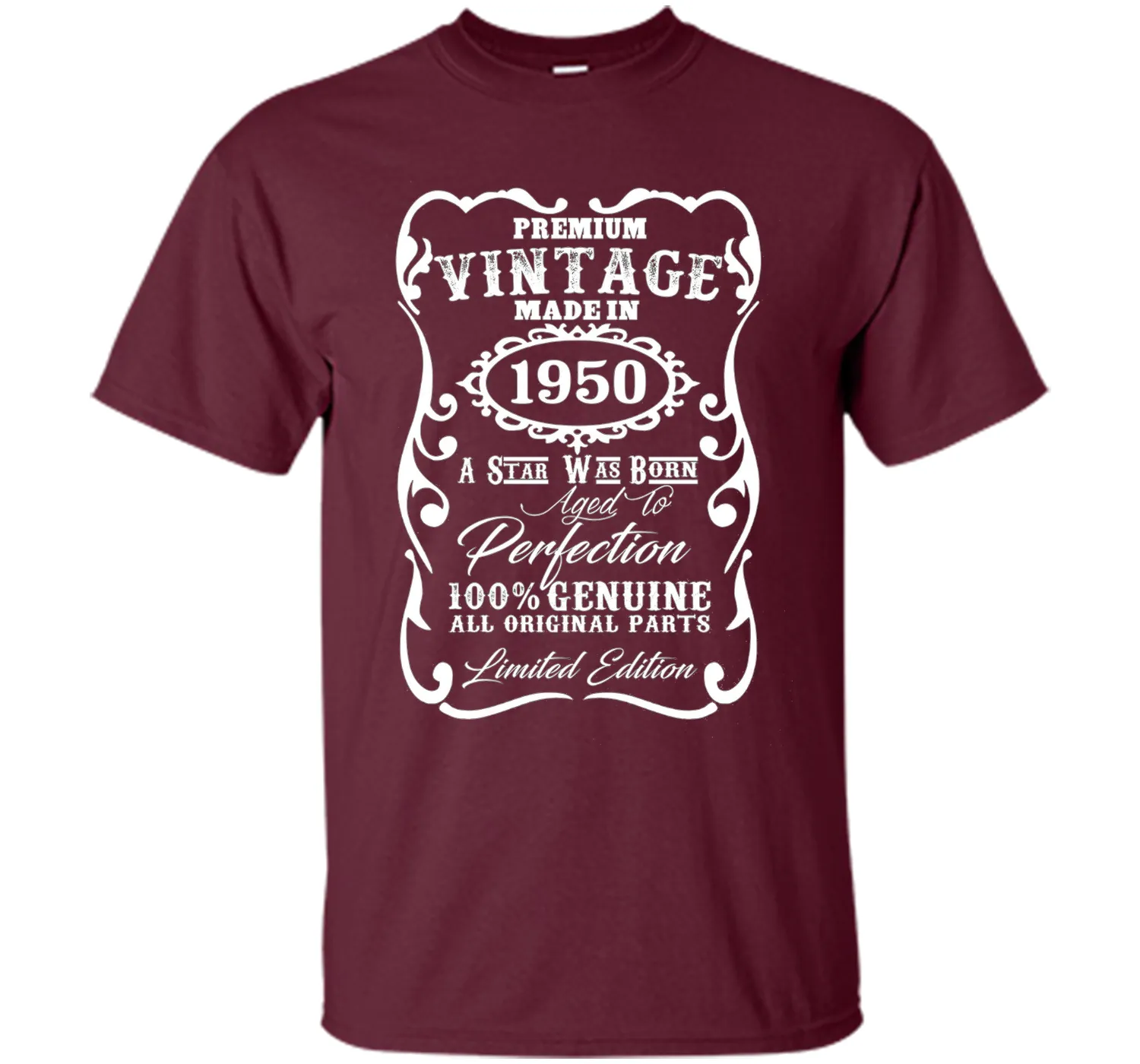 Premium Vintage Made In 1950 T Shirt - Birthday T-Shirt