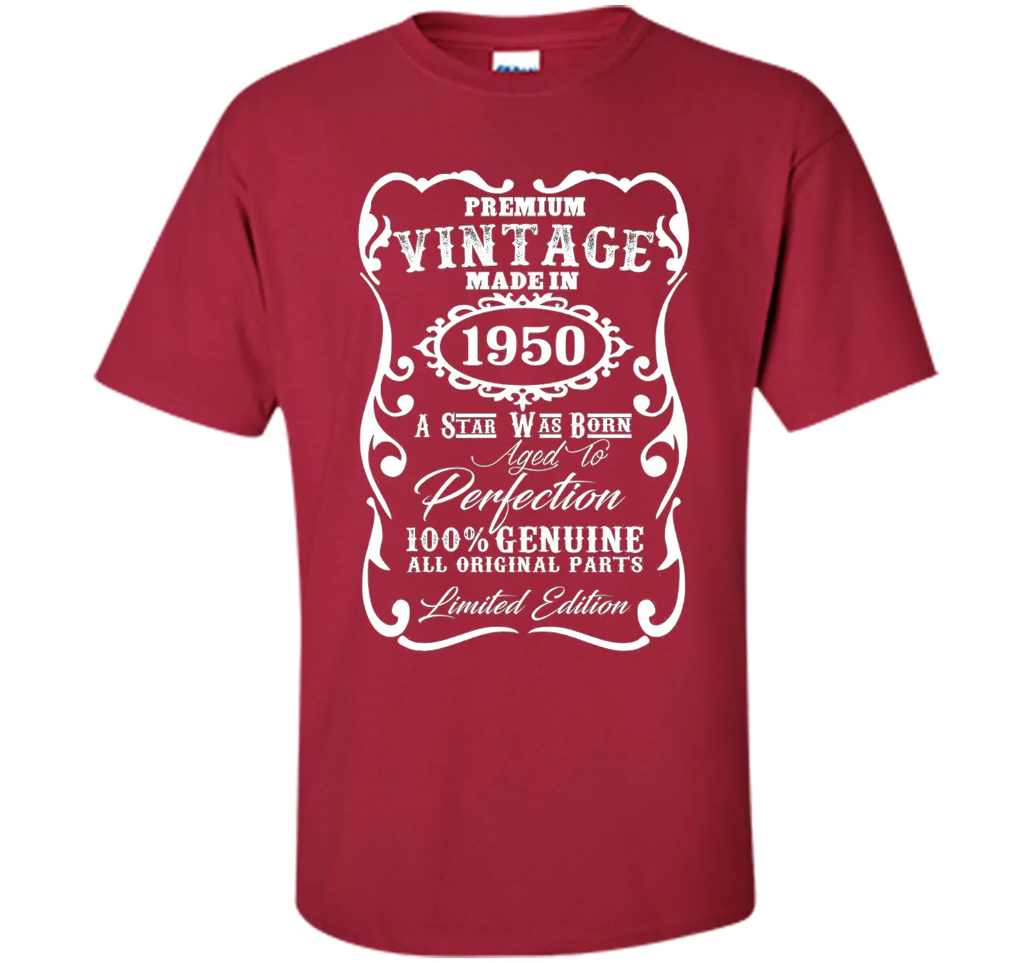 Premium Vintage Made In 1950 T Shirt - Birthday T-Shirt