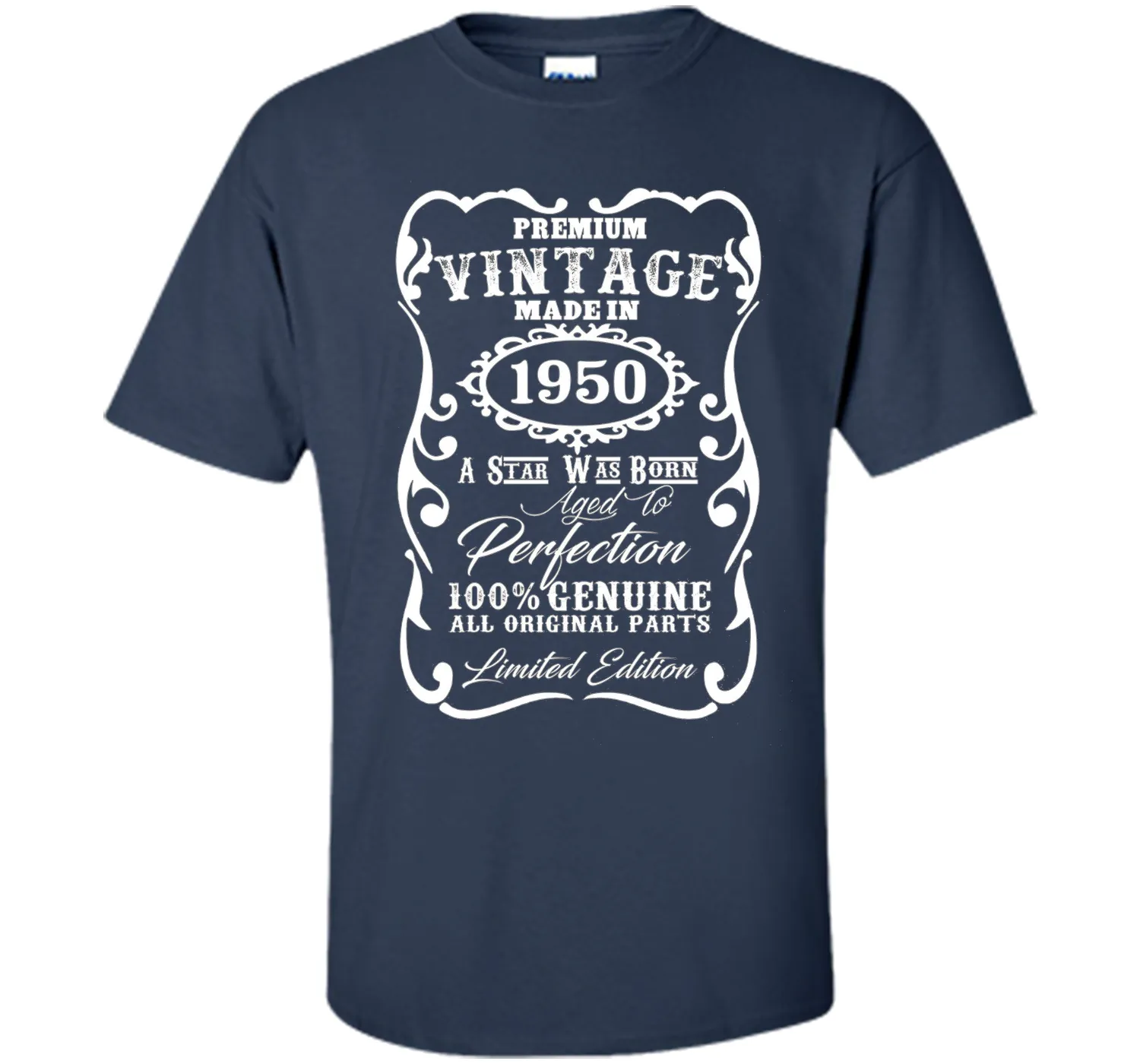 Premium Vintage Made In 1950 T Shirt - Birthday T-Shirt