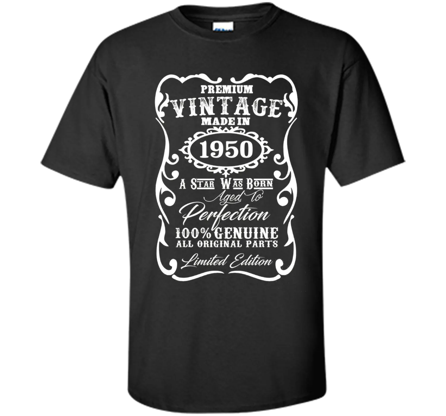 Premium Vintage Made In 1950 T Shirt - Birthday T-Shirt