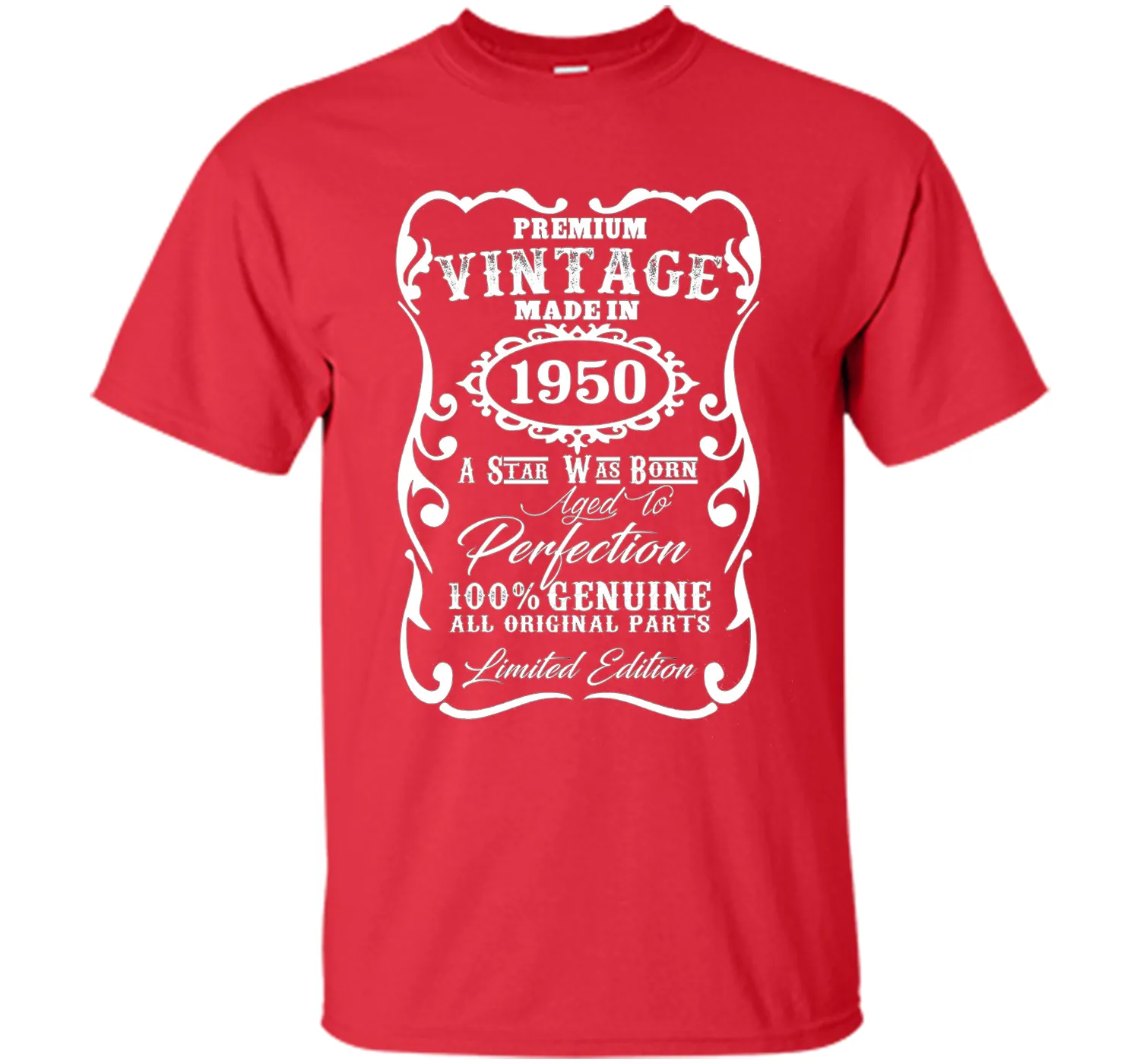 Premium Vintage Made In 1950 T Shirt - Birthday T-Shirt