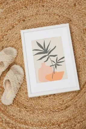 Print Vase And Plant A3 Poster Print